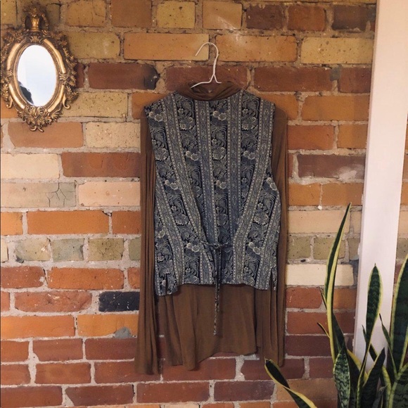 Vintage floral vest - Picture 2 of 6